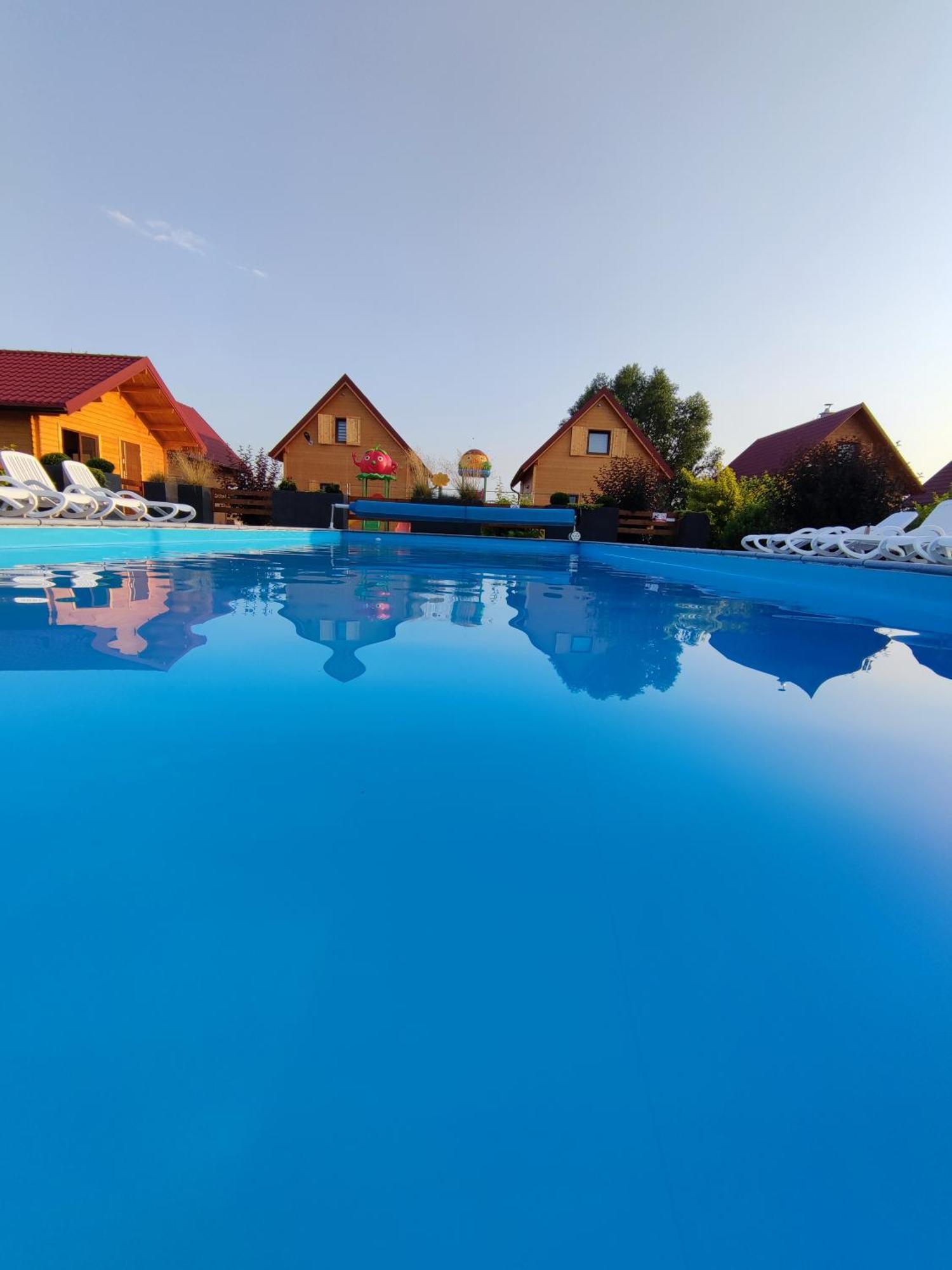 Miodowa Sadyba Domki Caloroczne Kluczbork Ligota Zamecka المظهر الخارجي الصورة